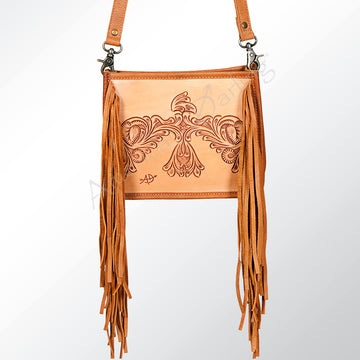 American Darling Cross Body Hand Tooled Genuine Leather Western Women Bag Handbag Purse | Crossbody for Cute